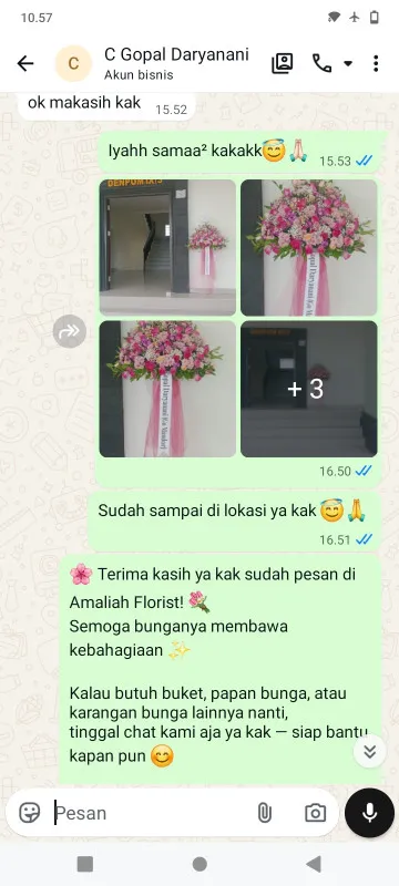Pengiriman Karangan Bunga Limo