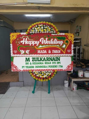 Papan Bunga di Limo