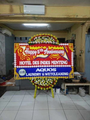 Papan Bunga di Limo