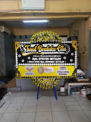 Papan Bunga di Limo