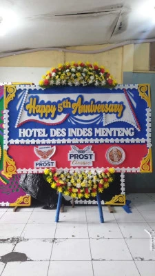 Papan Bunga di Limo