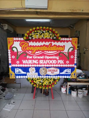 Papan Bunga di Limo
