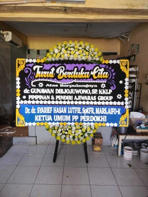 Papan Bunga di Limo
